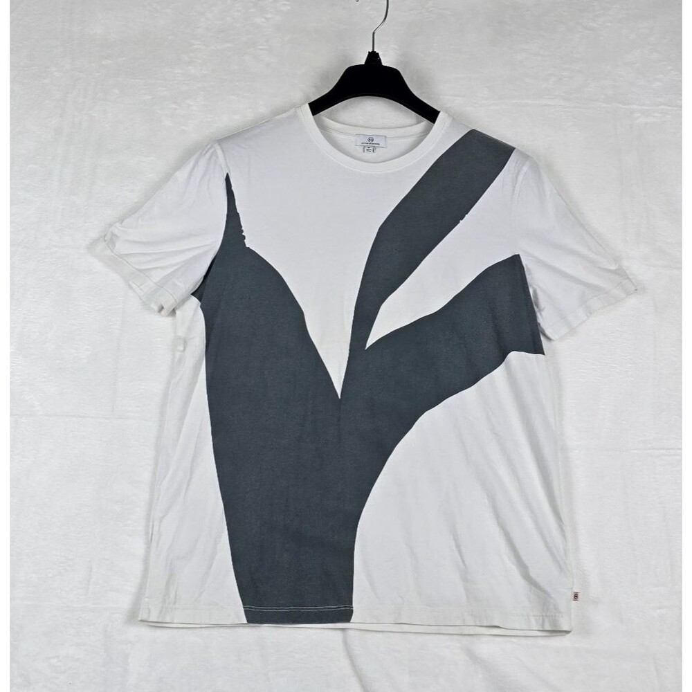 AG Adriano Goldschmied Men’s Graphic Crewneck Tee White Medium